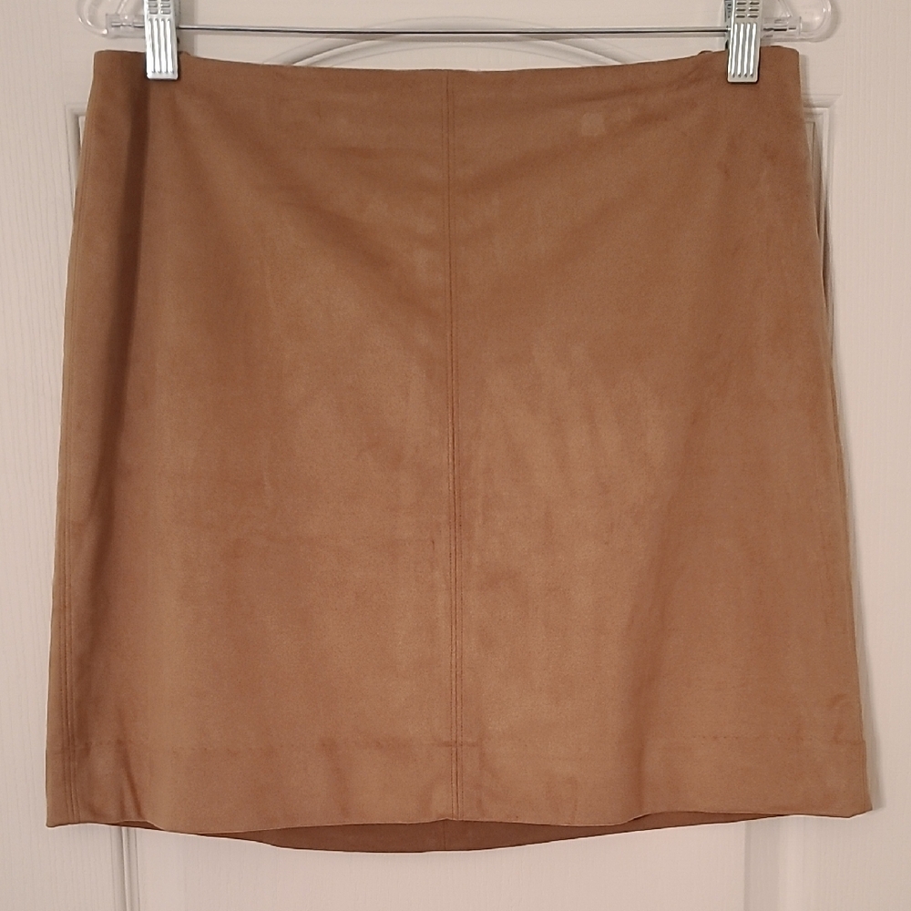 J Crew Ultra Suede Mini Skirt Size 12